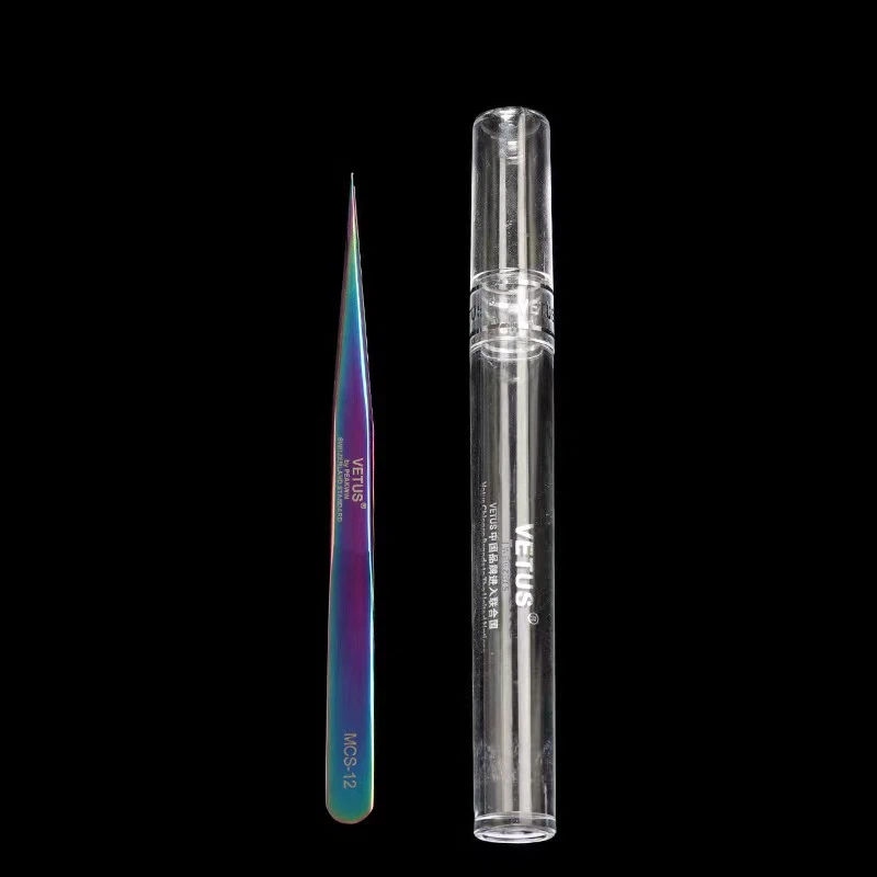 eyelash tweezer with tube